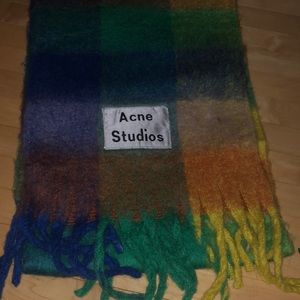 - Acne Studios Color Block Scarf